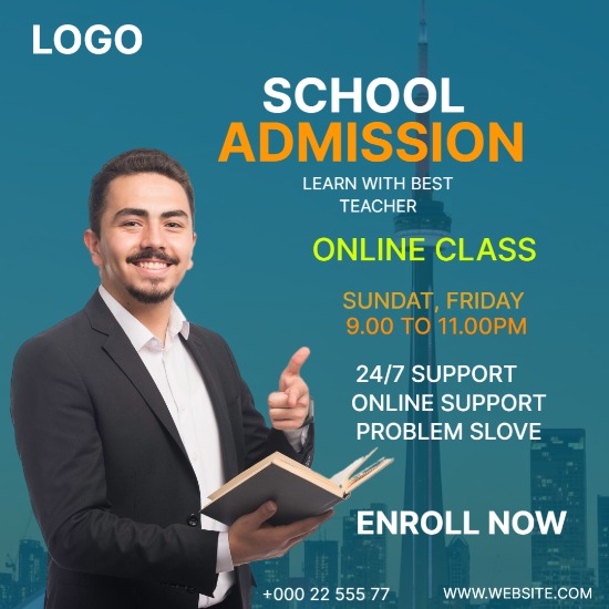 School admission post